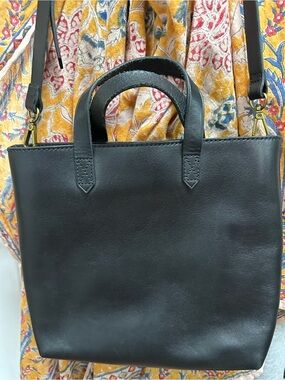 Madewell Medium Ziptop Transport tote